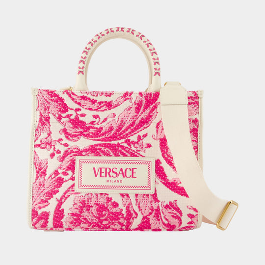 Cabas - Versace - Cuir - Rose
