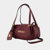 Sac Porté Épaule Mini - Versace - Cuir - Bordeaux