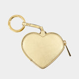 Porte Clé Coin - Versace - Cuir - Doré