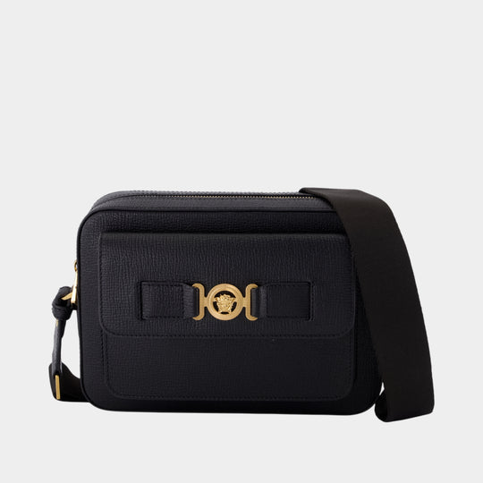 Sac À Bandoulière - Versace - Cuir - Noir