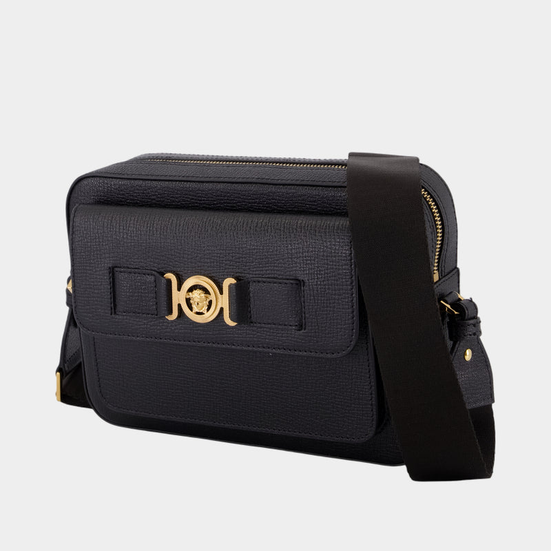 Sac À Bandoulière - Versace - Cuir - Noir