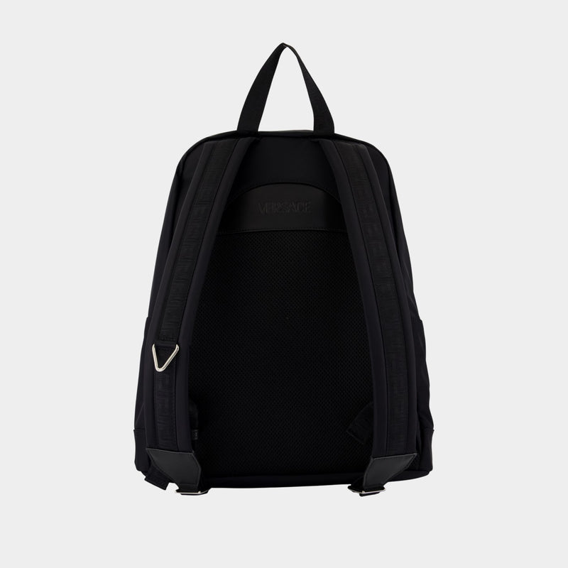 Sac À Dos - Versace - Nylon - Noir