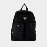 Sac À Dos - Versace - Nylon - Noir