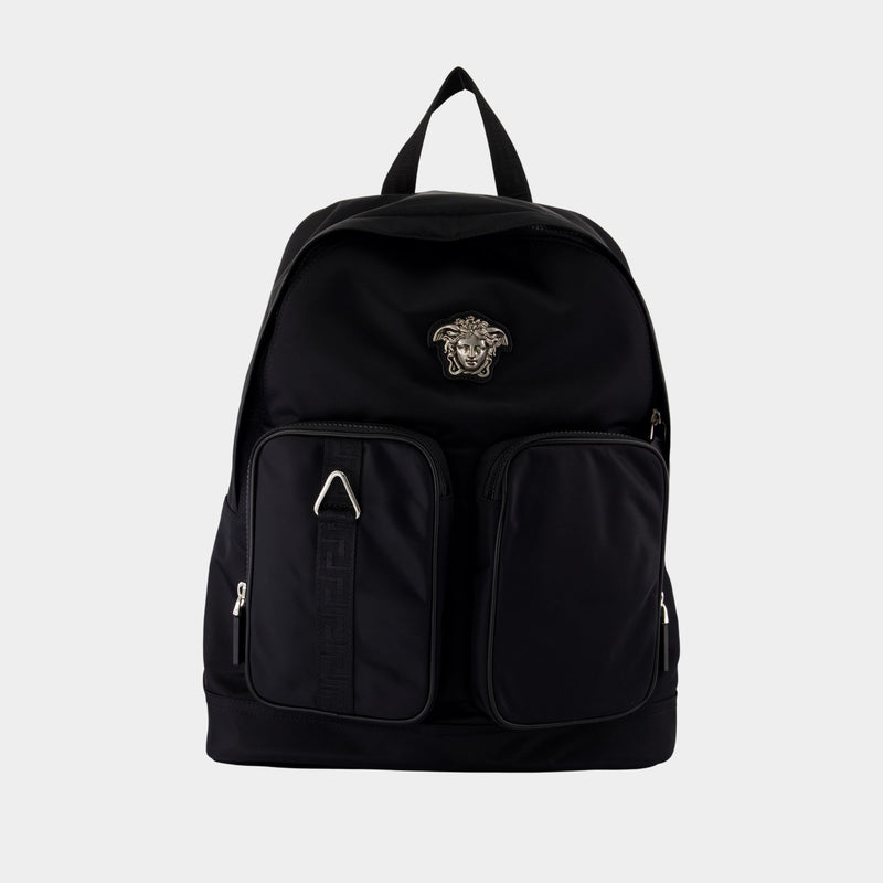 Sac À Dos - Versace - Nylon - Noir