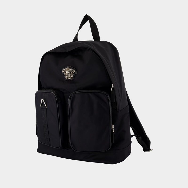Sac À Dos - Versace - Nylon - Noir