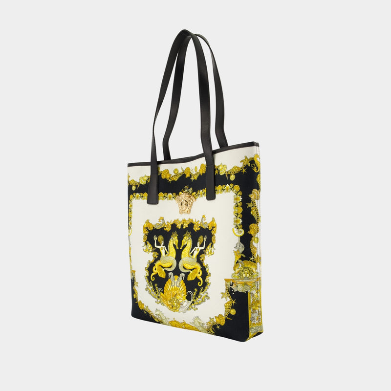 Cabas La Vacanza - Versace - Cuir - Multi