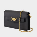 Wallet On Chain - Versace - Cuir - Noir