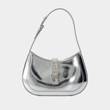 Sac Porté Épaule Small - Versace - Cuir - Argenté