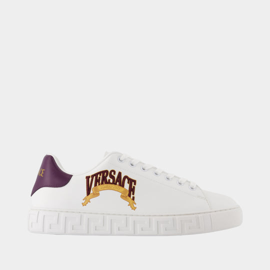 Sneakers - Versace - Cuir Synthétique - Blanc