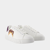 Sneakers - Versace - Cuir Synthétique - Blanc