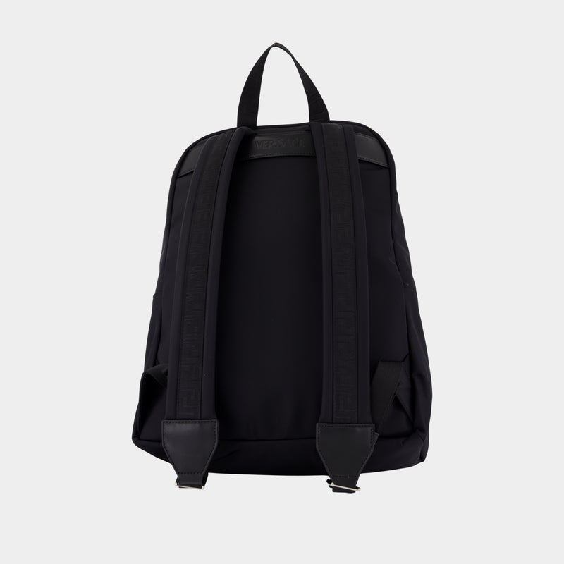 Sac À Dos - Versace - Nylon - Noir