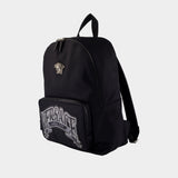Sac À Dos - Versace - Nylon - Noir
