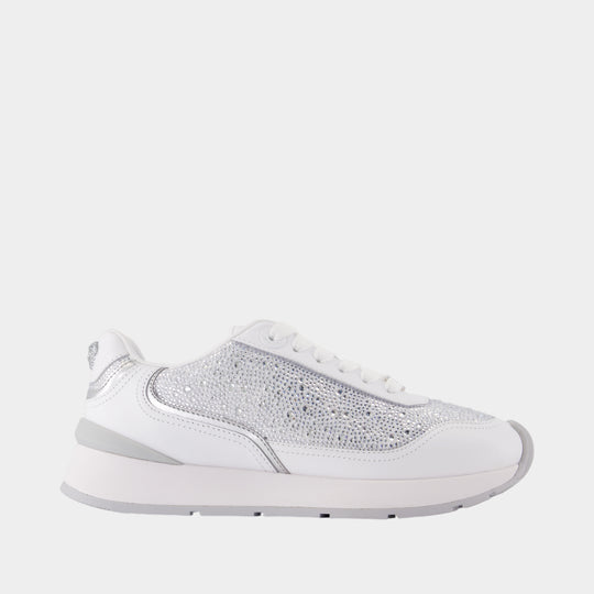 Sneakers - Versace - Cuir - Blanc