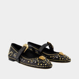Ballerines T.05 - Versace - Cuir - Noir