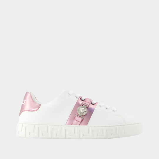 Sneakers - Versace - Synthétique - Rose