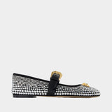 Ballerines - Versace - Cuir - Noir