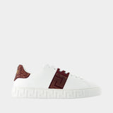 Sneakers Hotfix - Versace - Toile - Bordeaux