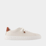 Sneakers - Versace - Cuir - Blanc