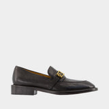 Mocassins T.27 - Versace - Cuir - Noir