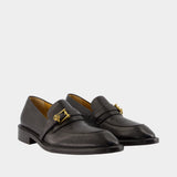 Mocassins T.27 - Versace - Cuir - Noir