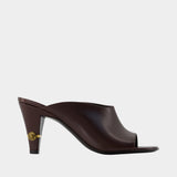 Mule T.80 - Versace - Cuir - Marron