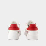 Sneakers Port.light Strobel - Dolce&Gabbana - Cuir - Blanc