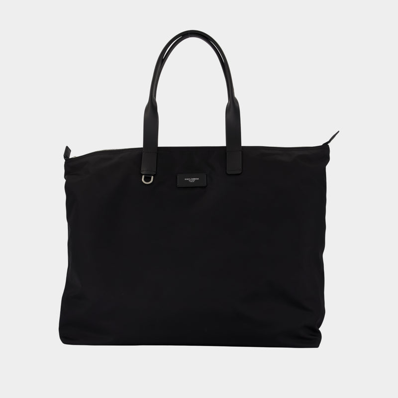 Cabas Adamo - Dolce&Gabbana - Cuir - Noir