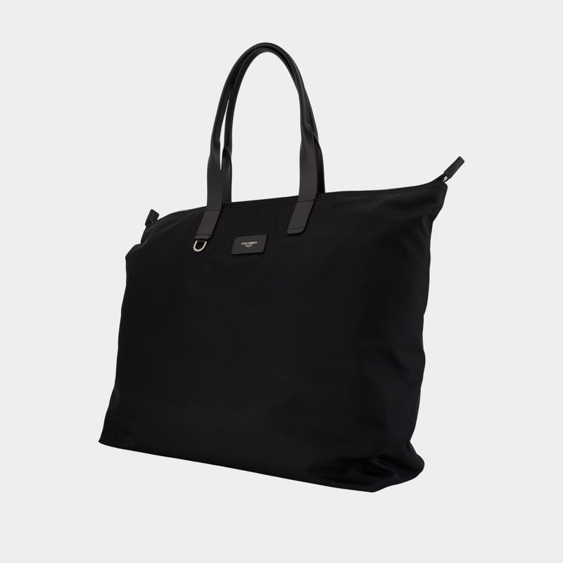 Cabas Adamo - Dolce&Gabbana - Cuir - Noir