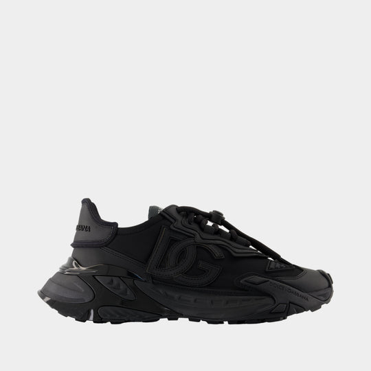 Sneakers Fast - Dolce&Gabbana - Cuir - Noir