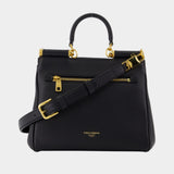 Sac À Main My Sicily - Dolce&Gabbana - Cuir - Noir