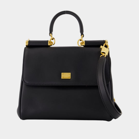 Sac À Main My Sicily - Dolce&Gabbana - Cuir - Noir