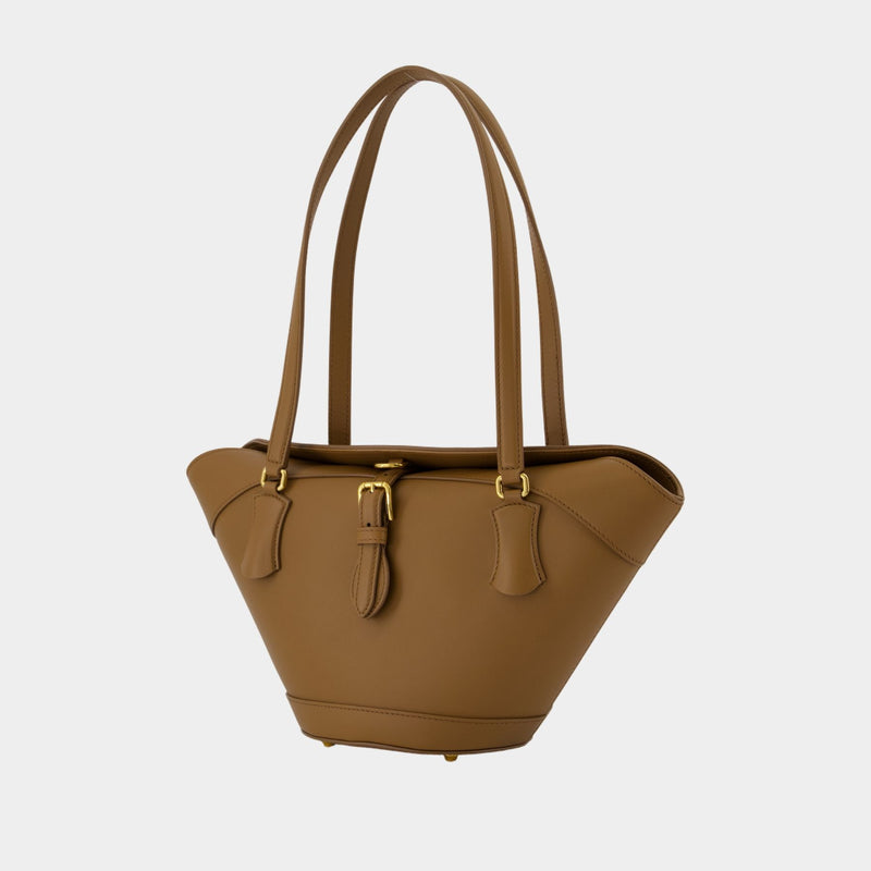 Sac Porté Épaule Capri - Dolce&Gabbana - Cuir - Marron