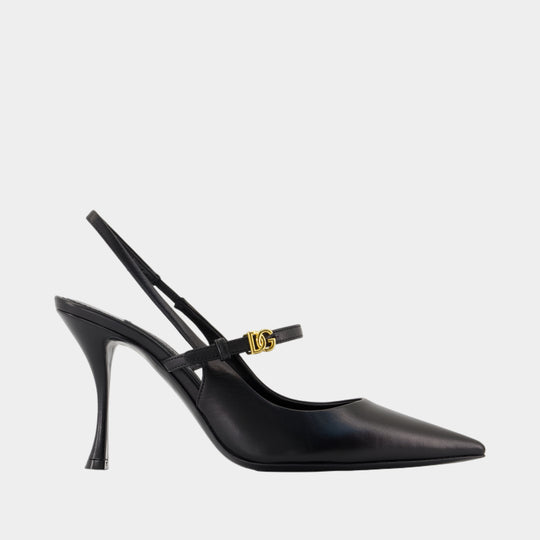 Escarpins Gruppo  32 - Dolce&Gabbana - Cuir - Noir
