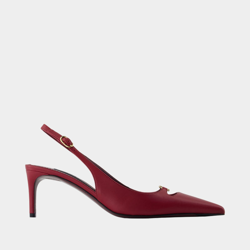 Escarpins Gruppo  54 - Dolce&Gabbana - Cuir - Bordeaux