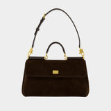 Sac À Main My Sicily - Dolce&Gabbana - Cuir - Marron