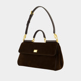 Sac À Main My Sicily - Dolce&Gabbana - Cuir - Marron