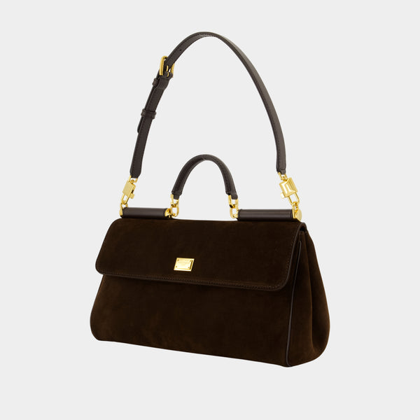 Sac À Main My Sicily - Dolce&Gabbana - Cuir - Marron