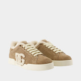 Sneakers Portofino Light - Dolce&Gabbana - Cuir - Beige
