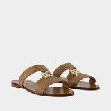Sandales Gruppo 53 - Dolce&Gabbana - Cuir - Marron