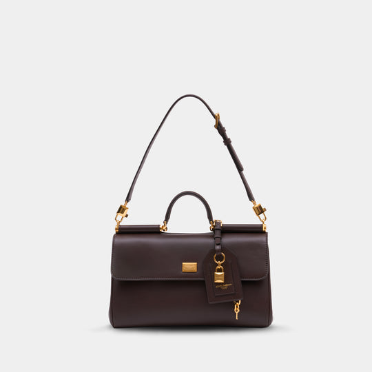 Sac À Main Plonge Lux - Dolce&Gabbana - Cuir - Marron