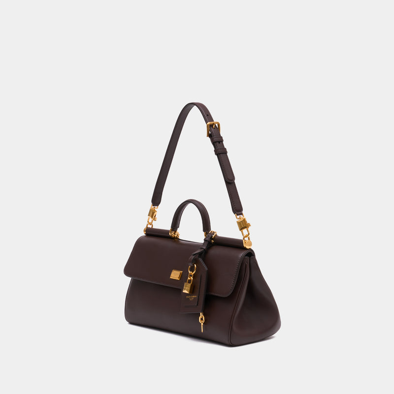 Sac À Main Plonge Lux - Dolce&Gabbana - Cuir - Marron