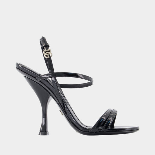 Sandales - Dolce&Gabbana - Cuir - Noir