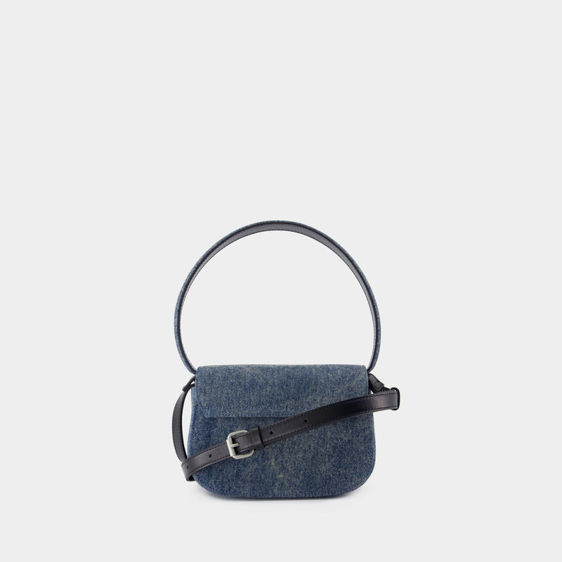 Sac Porté Épaule 1DR - DIESEL - Coton - Bleu