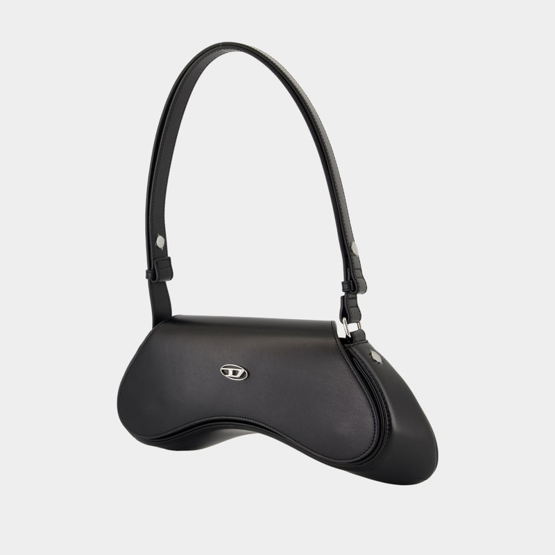 Sac Porté Épaule Play - DIESEL - Cuir - Noir