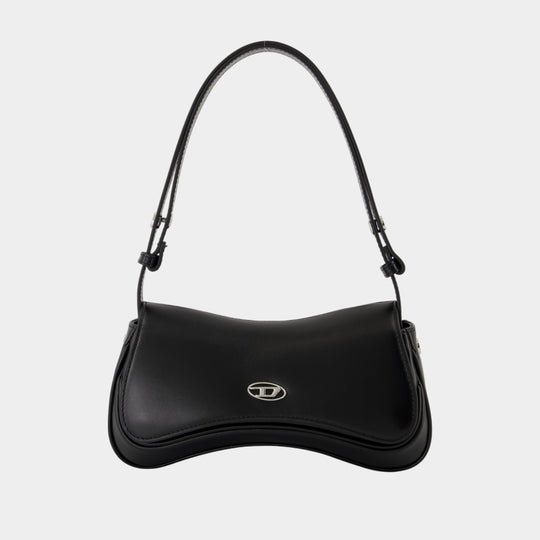 Pochette Play - DIESEL - Cuir - Noir