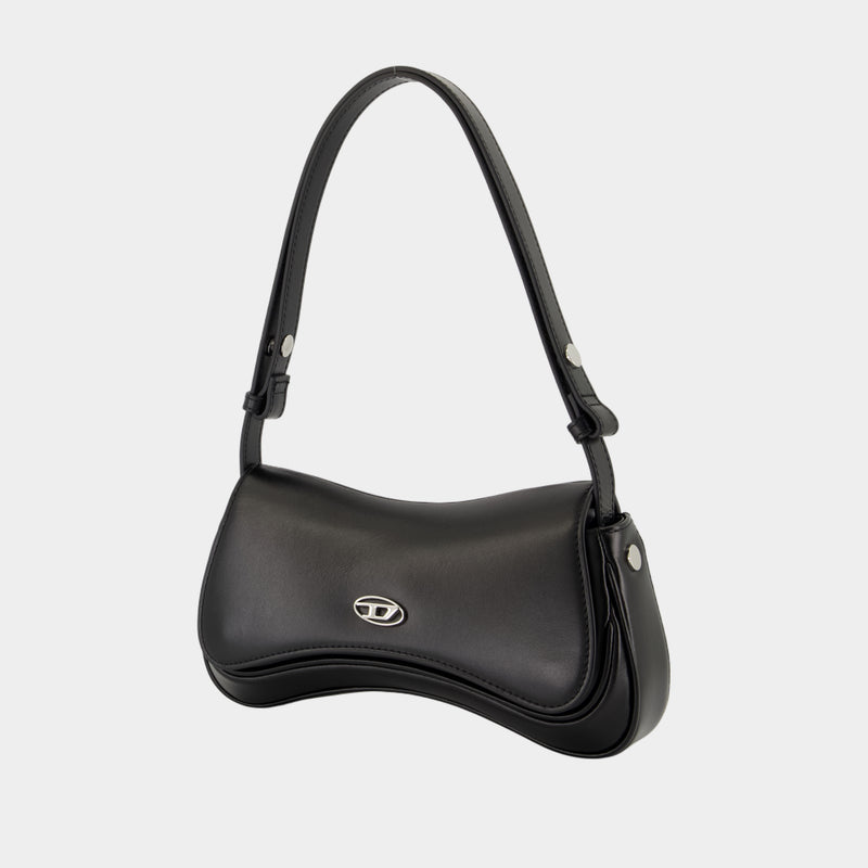 Pochette Play - DIESEL - Cuir - Noir