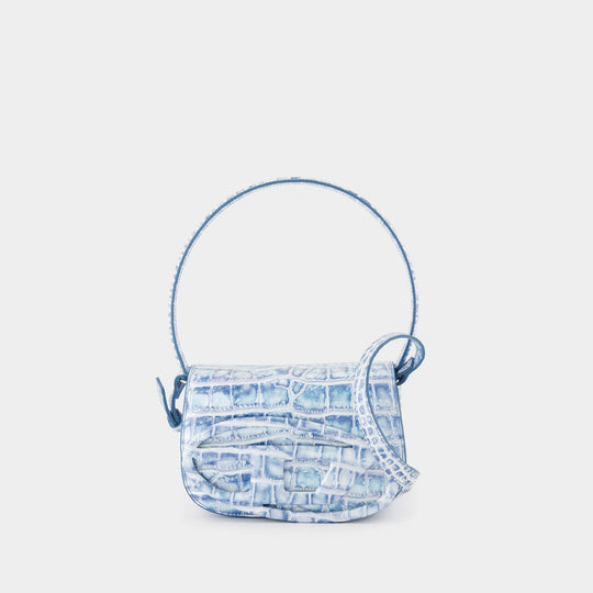 Sac Porté Épaule 1DR - DIESEL - Cuir - Bleu