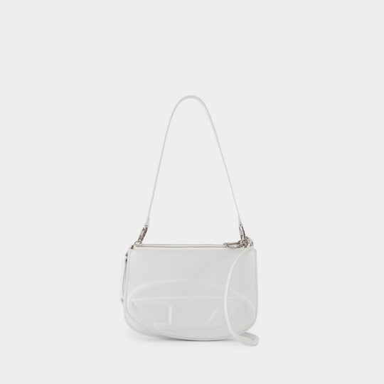 Sac Porté Épaule 1DR Twin - DIESEL - Cuir - Blanc