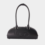 Sac Porté Épaule 1DR Dome - DIESEL - Cuir - Noir
