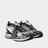 Sneakers Be Right Back - OFF WHITE - Cuir - Gris